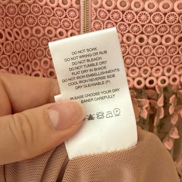 Bronx and Banco Megan Long Sleeve Mini Dress in Rose Pink Small (2-4 US) Women’s - Picture 8 of 12